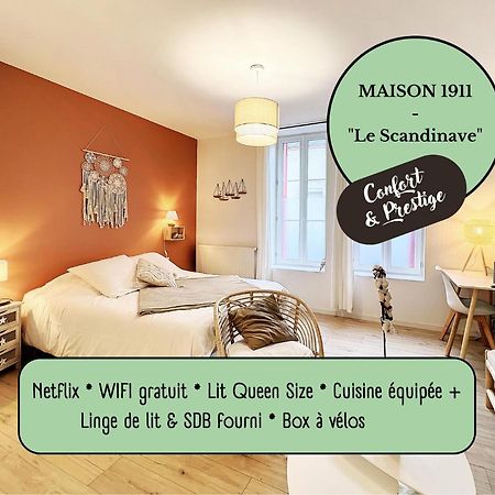 Appart Le Scandinave - Maison 1911 - Confort & Prestige Gien Exteriör bild
